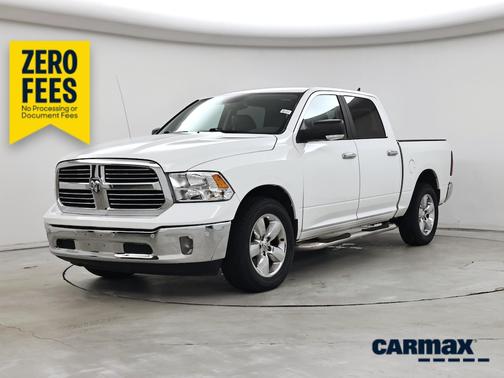 White 2018 RAM 1500 Bighorn