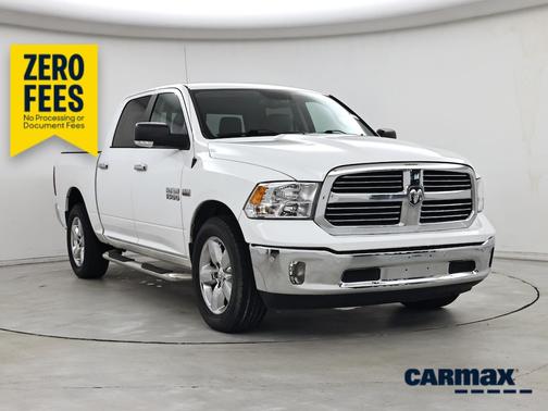 White 2018 RAM 1500 Bighorn