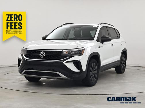 White 2022 Volkswagen Taos S