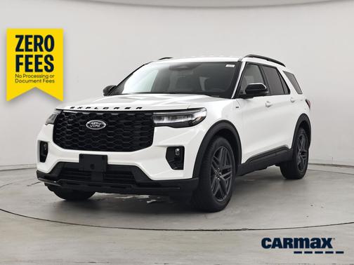 White 2026 Ford Explorer ST-Line