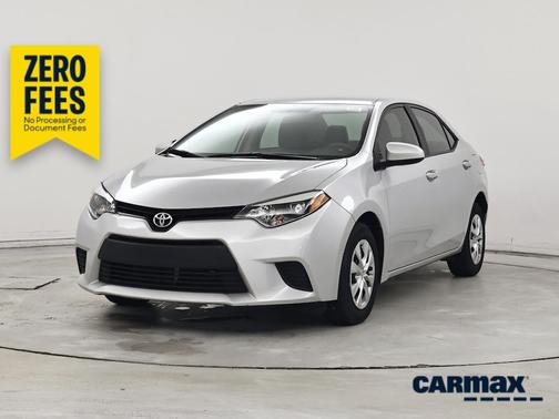 Silver 2016 Toyota Corolla L