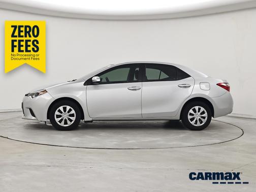 Silver 2016 Toyota Corolla L