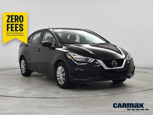 Black 2021 Nissan Versa S