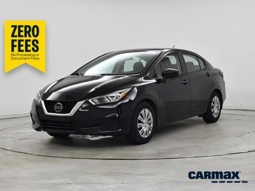 Black 2021 Nissan Versa S