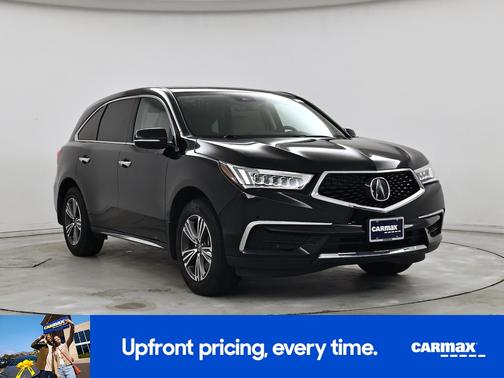 Black 2018 Acura MDX