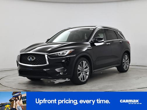 Black 2021 INFINITI QX50 Sensory