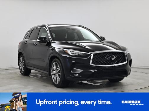 Black 2021 INFINITI QX50 Sensory