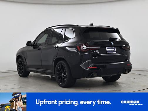 Black 2024 BMW X3 XDrive30i