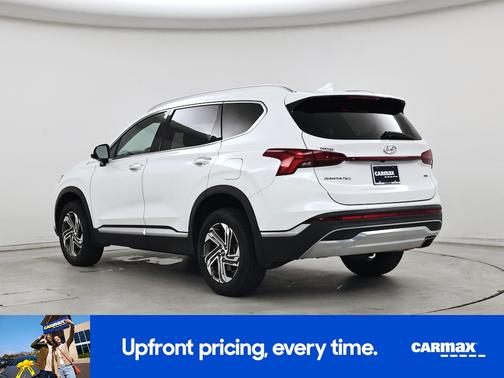 White 2022 Hyundai SANTA FE SEL