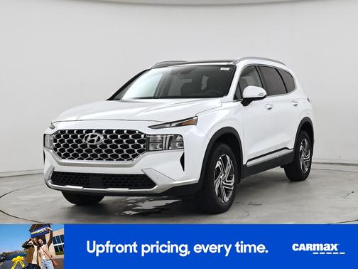 White 2022 Hyundai SANTA FE SEL