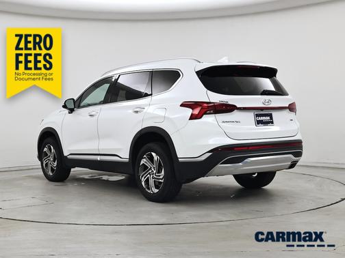 White 2022 Hyundai SANTA FE SEL