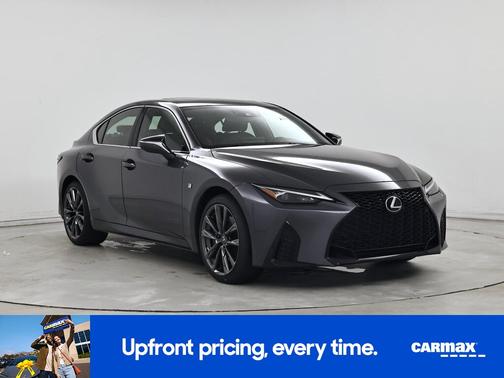 Gray 2023 Lexus IS 350 F-Sport