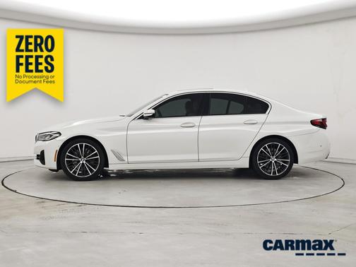 White 2021 BMW 530 I