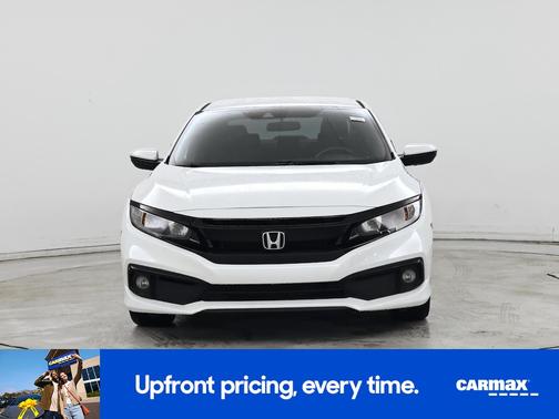 White 2020 Honda Civic Sport