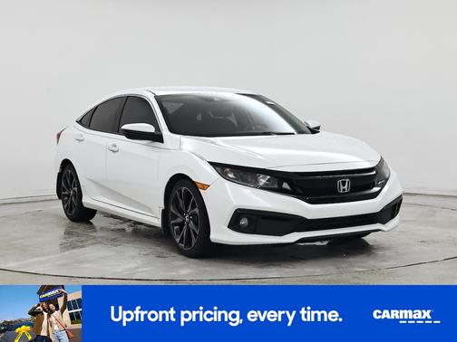 White 2020 Honda Civic Sport