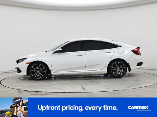White 2020 Honda Civic Sport