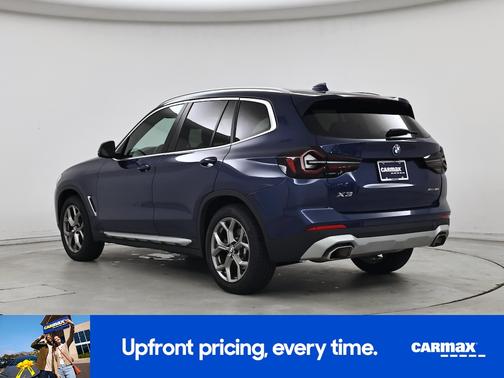 Blue 2022 BMW X3 XDrive30i