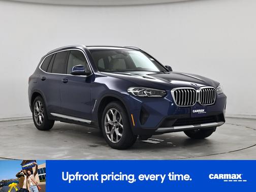 Blue 2022 BMW X3 XDrive30i