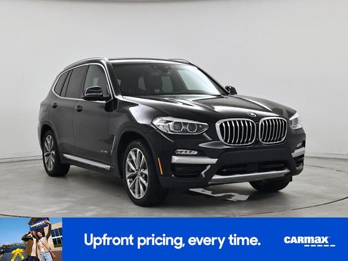 Black 2018 BMW X3 XDrive30i