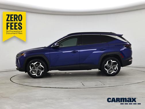 Blue 2022 Hyundai TUCSON Limited