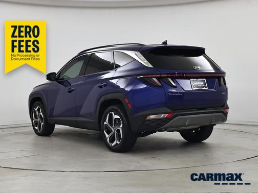 Blue 2022 Hyundai TUCSON Limited