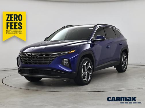 Blue 2022 Hyundai TUCSON Limited
