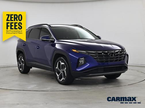 Blue 2022 Hyundai TUCSON Limited
