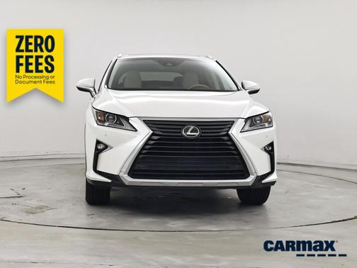 White 2017 Lexus RX 350