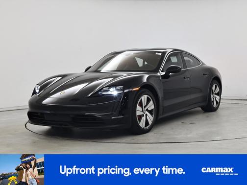 Black 2021 Porsche Taycan 4S
