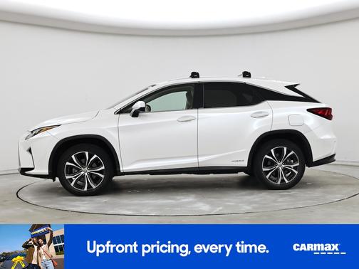 White 2017 Lexus RX 450h F-Sport