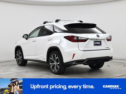 White 2017 Lexus RX 450h F-Sport