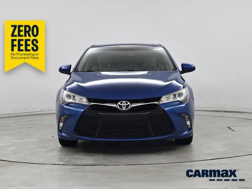 Blue 2017 Toyota Camry SE