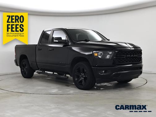 Black 2022 RAM 1500 Bighorn
