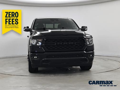 Black 2022 RAM 1500 Bighorn