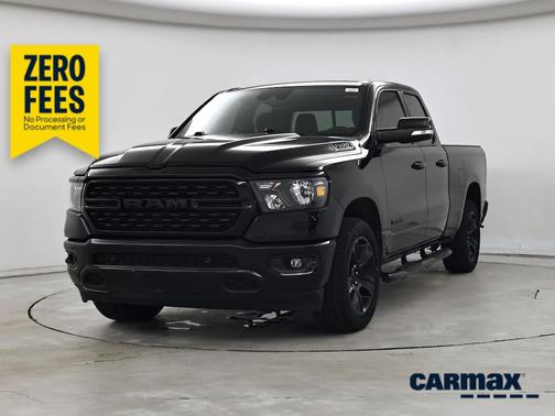 Black 2022 RAM 1500 Bighorn