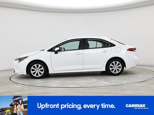 White 2022 Toyota Corolla LE