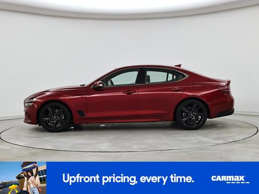 Red 2023 Genesis G70 2.0T