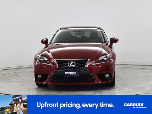 Red 2015 Lexus IS 250