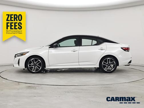 White 2025 Nissan Sentra SR