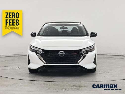 White 2025 Nissan Sentra SR