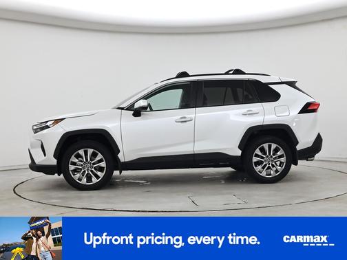 White 2025 Toyota RAV4 XLE Premium