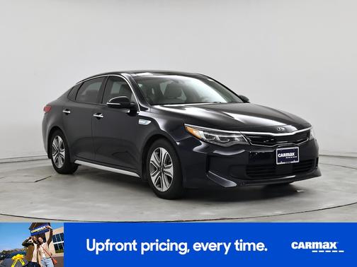 Blue 2017 Kia Optima Hybrid EX