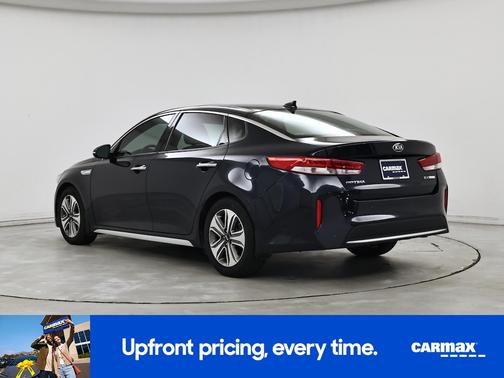 Blue 2017 Kia Optima Hybrid EX