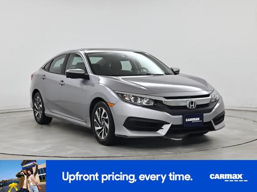 Silver 2016 Honda Civic EX