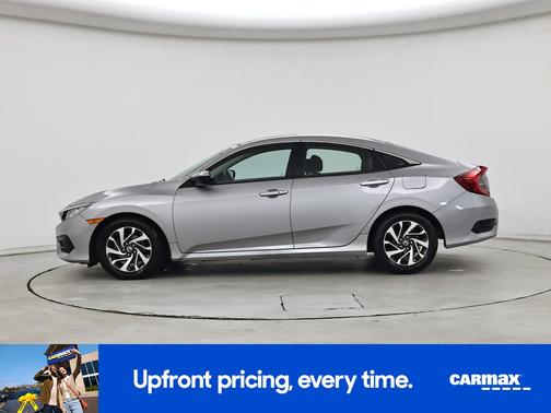 Silver 2016 Honda Civic EX