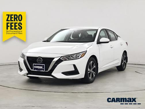 White 2023 Nissan Sentra SV