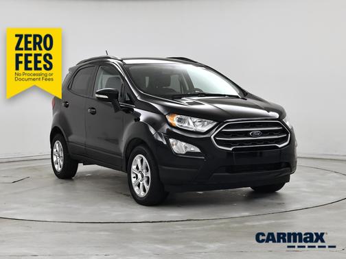 Black 2021 Ford EcoSport SE