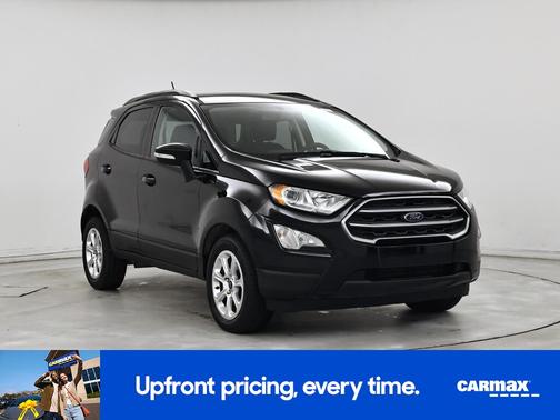 Black 2021 Ford EcoSport SE
