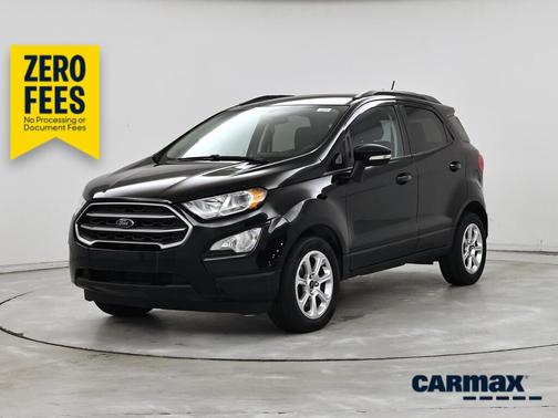 Black 2021 Ford EcoSport SE