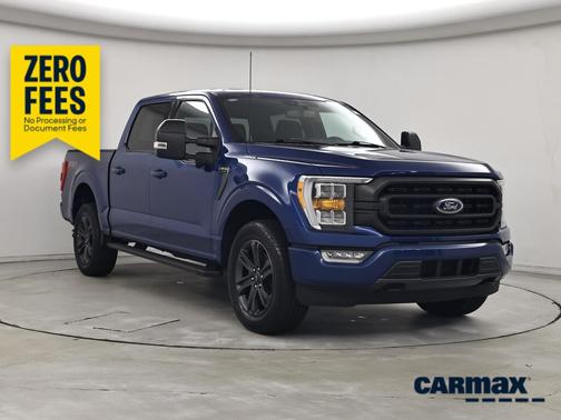 Blue 2023 Ford F-150 XLT